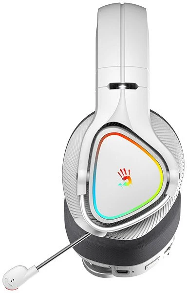 Ausinės A4Tech Bloody MR710 BT5.3+2.4G+su laidu pilka