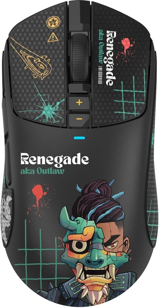 Pelė Myszka žaidimams A4Tech Bloody R72 DUO Renegade Midnight belaidė 20000 dpi optinė juoda