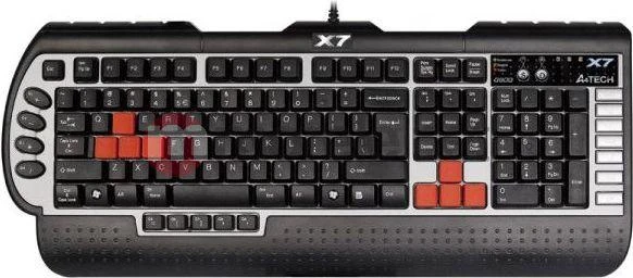 A4tech G800V, profesionali žaidimų klaviatūra, USB, CZ