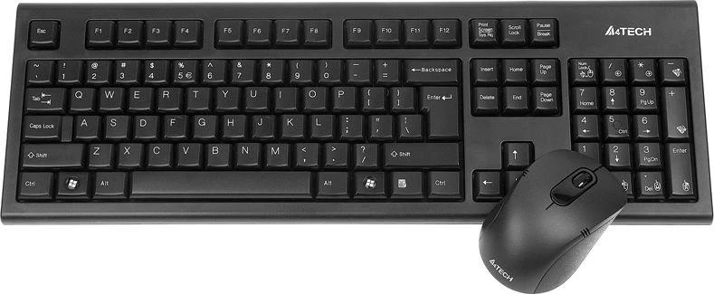 A4Tech A4TKLA41220 Klaviatūra ir pelė V-TRACK 2.4G 7100N RF nano