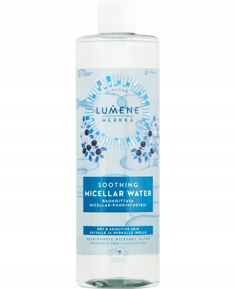 Lumene Herkkä raminanti micelinė akvavandenis 400 ml