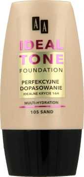 AA Ideal Tone Foundation 105 Sand, 30 ml