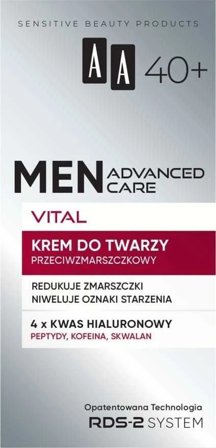 AA Men Advanced Care Vital 40+, 50 ml