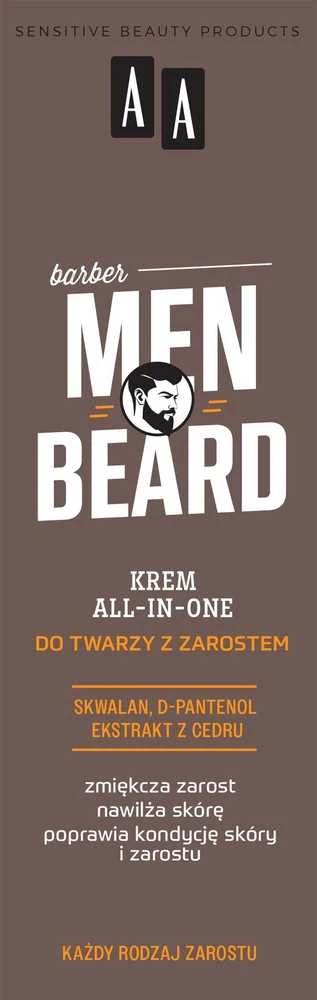AA Vyrams skirtas universalus veido kremas nuo barzdos, 50ml