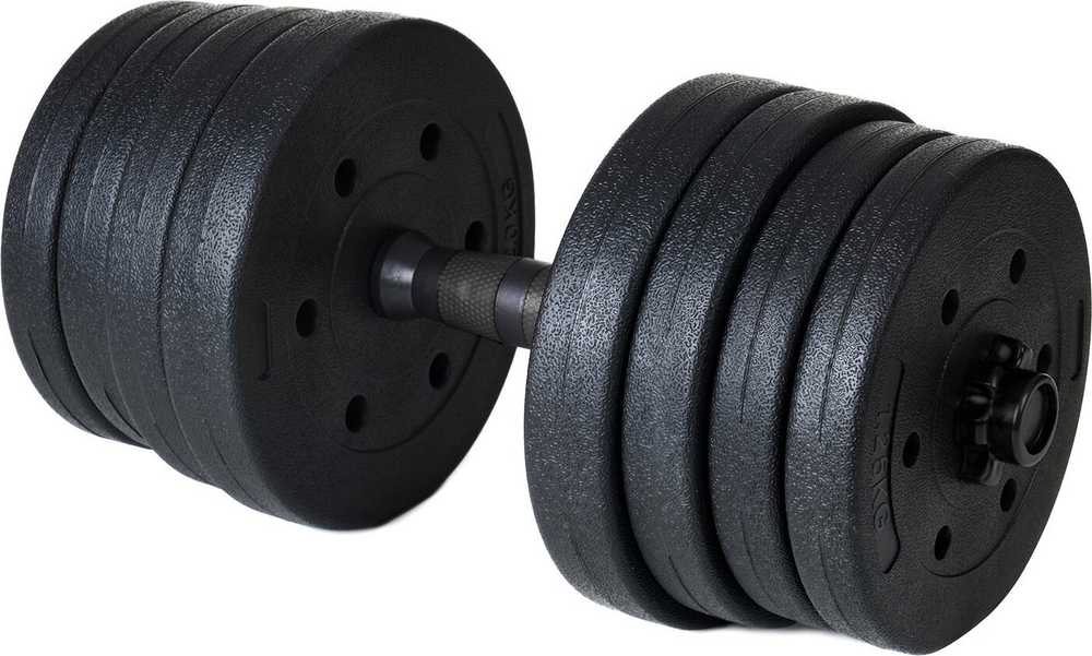 Abarqs bituminiai hanteliai 30 kg, 2 x 15 kg rinkinys
