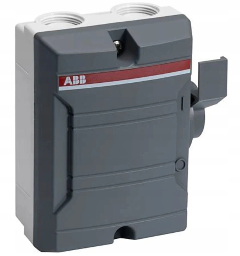 ABB saugos jungiklio atjungiklis 25A 2P IP65 korpuse BW225DP 2CMA142400R1000