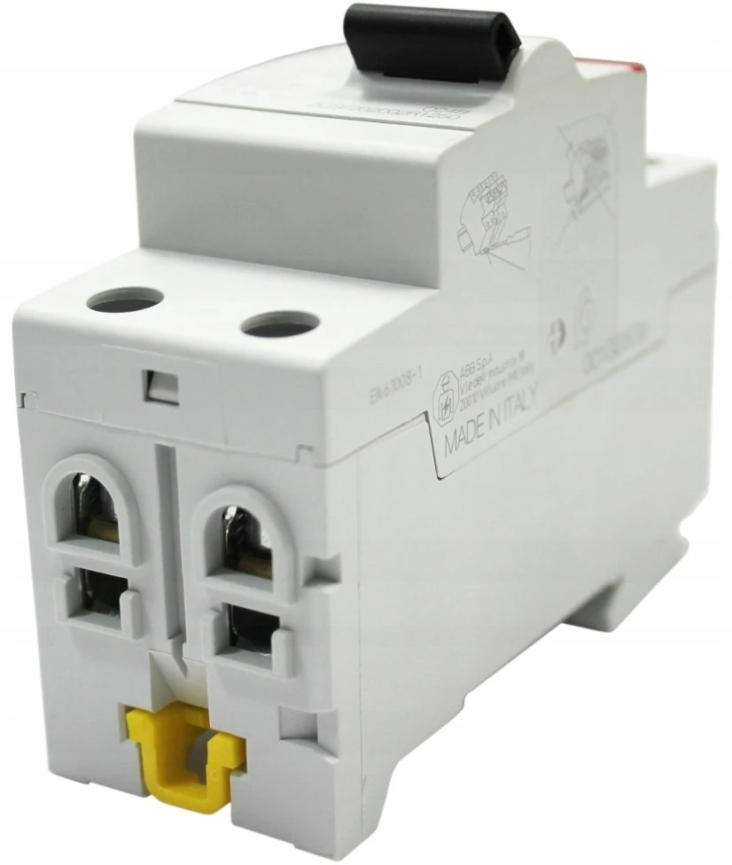 ABB Diferencinis automatinis jungiklis 2P 63A 30mA AC momentinis FH202 AC-63/0.03 2CSF202002R1630