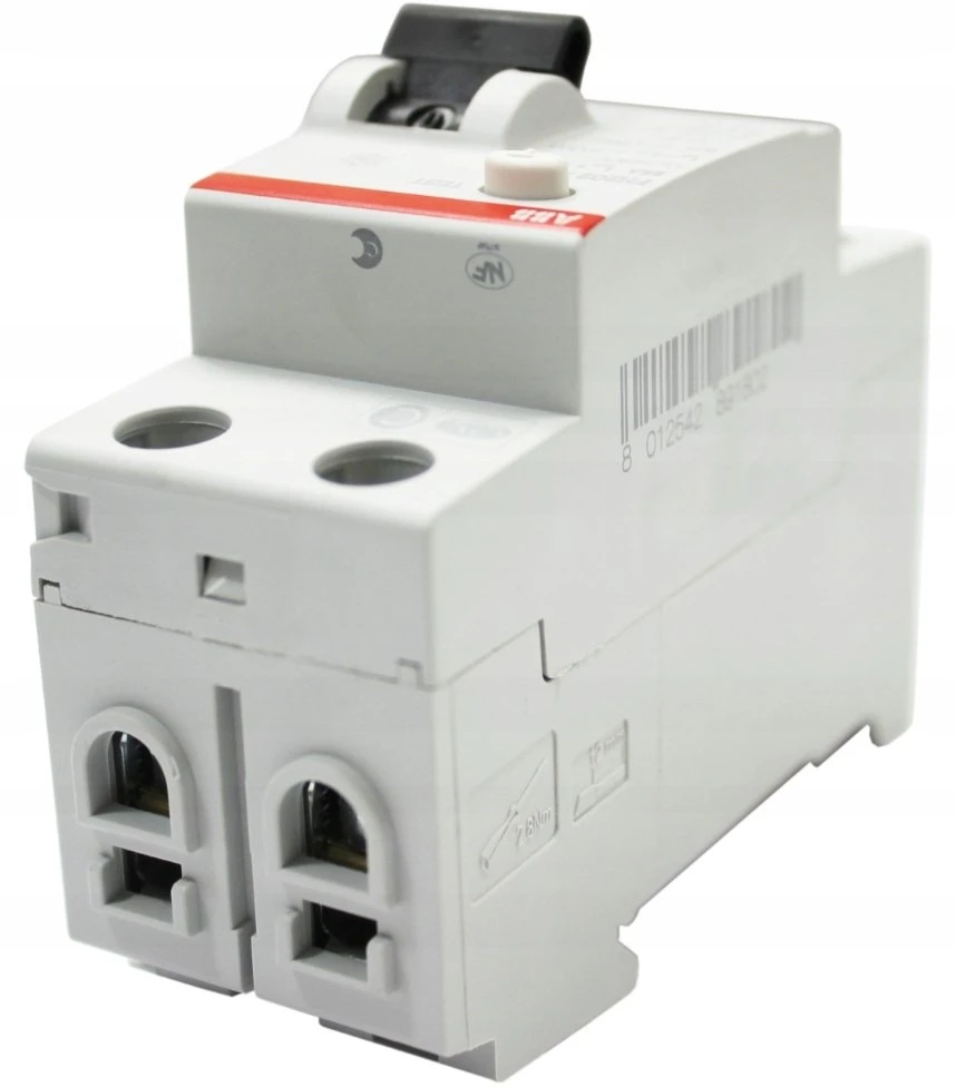 ABB Diferencinis automatinis jungiklis 2P 63A 30mA AC momentinis FH202 AC-63/0.03 2CSF202002R1630