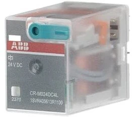 ABB Relė CR-M024DC4L 4c/o A1-A2=24VDC 250V/6A LED 1SVR405613R1100