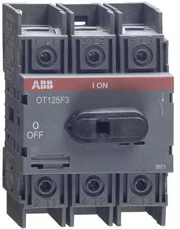 ABB OT125F3 ATJUNGIMAS BE VELENO IR RANKENĖS