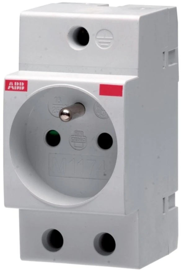 ABB Lizdas bėgiui su kaiščiu pro M compact 16A 230V M1174 2CSM110000R0711