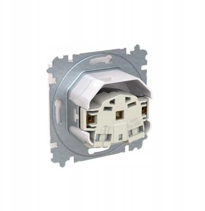 ABB Lizdas su kaiščiu ir dangteliu, IP44 ZONI baltas 6619T-A06995 500 2CHT196995A6500