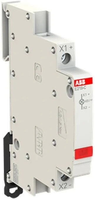 ABB Lampka modułowa 1-fazowa raudona 12-48V AC/DC E219-C48 2CCA703421R0001