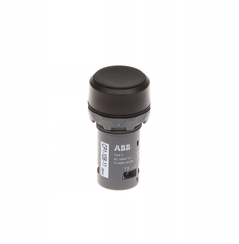 ABB Monostabilus mygtukas 22mm įgaubtas 1Z+1R juodas CP1-10B-11 1SFA619100R1076