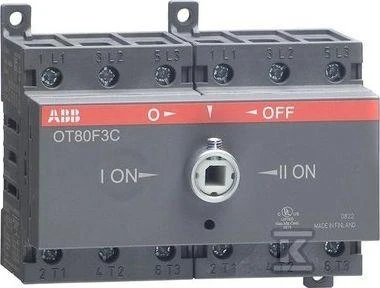 ABB OT63F3C PAVARŲ KEITIMO TRANSMISIJA BE VELENO IR RANKENĖS (1SCA105338R1001)