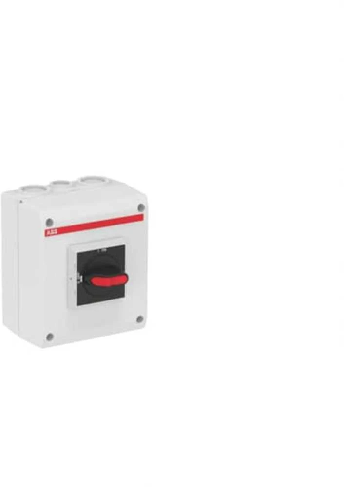 ABB Apsauginis jungiklis 3P 16A 7,5 kW 1Z 0R IP65 OTP16T3M 1SCA022400R9910
