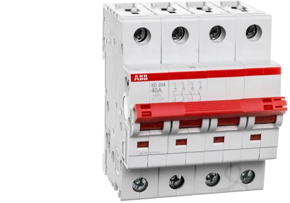 ABB Rozłącznik modułowy 40A 4P SD204/40 2CDD284101R0040 (0004-00010-92469)