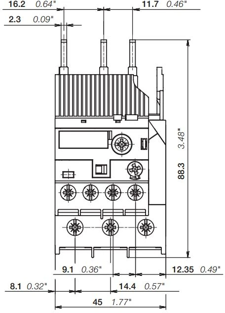 ABB Terminė relė TF42-4.2 gG 1SAZ721201R1035