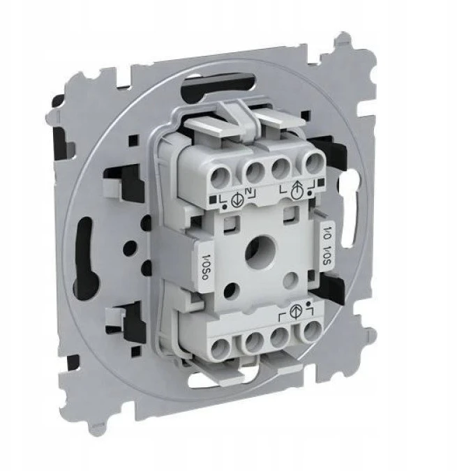 ABB vieno spaudimo mygtukas su N bėgeliu ZONI matinės juodos spalvos 3559T-A91345 237W 2CHT599135A6237