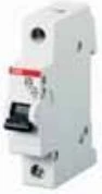 Automatinis jungiklis ABB SH201, 1P, C, 13A, 6kA