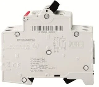 ABB SUNKUS KELIONĖS 1P+N, CHA.B, 16