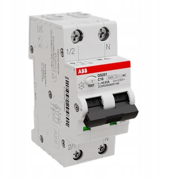 ABB SUNKUS KELIONĖS 1P+N, CHA.C, 16