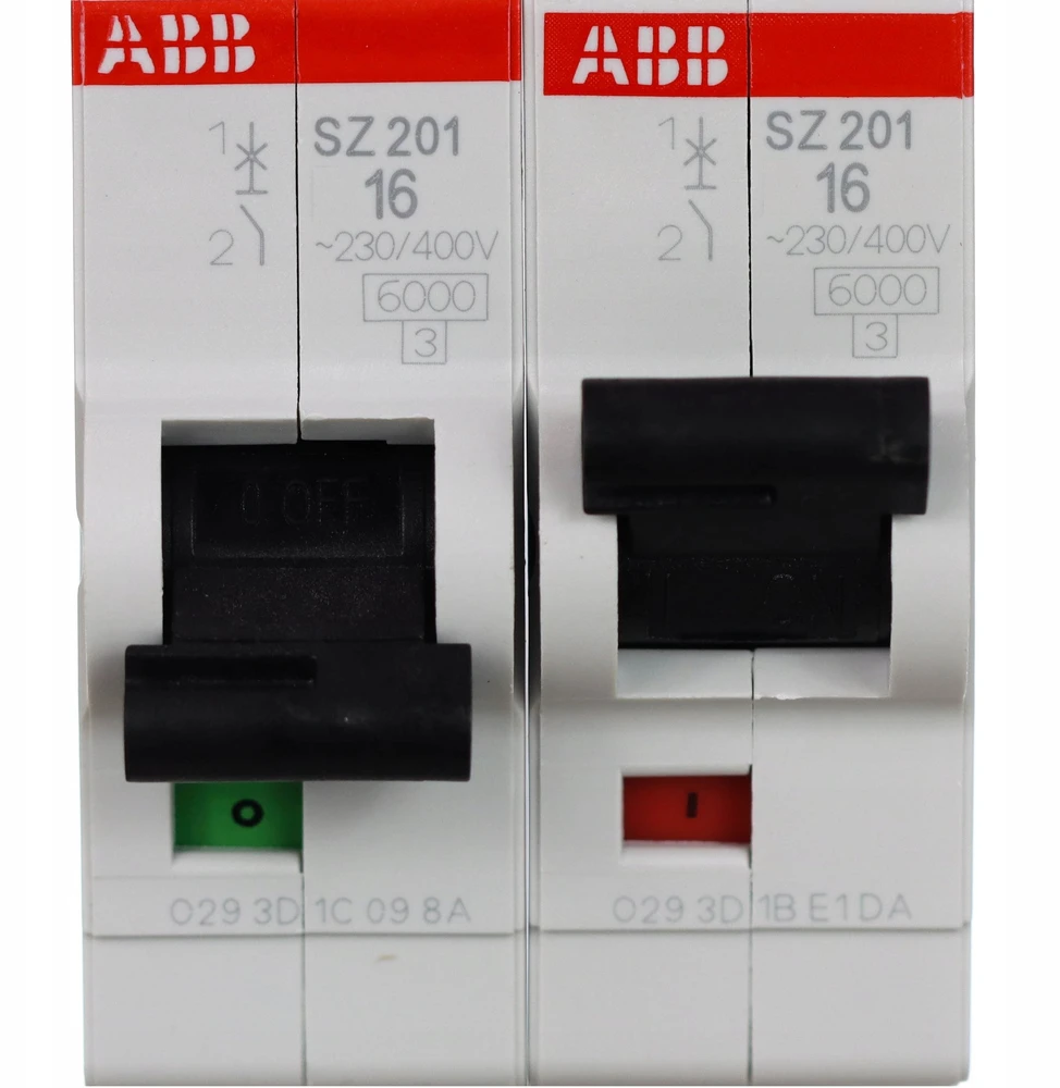 ABB JUNGIKLIS SZ201-C20 6KA 20A 1P
