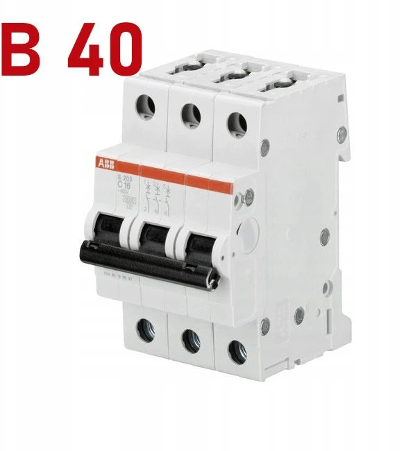 ABB JUNGIKLIS SZ203-B40 6KA 40A 3P
