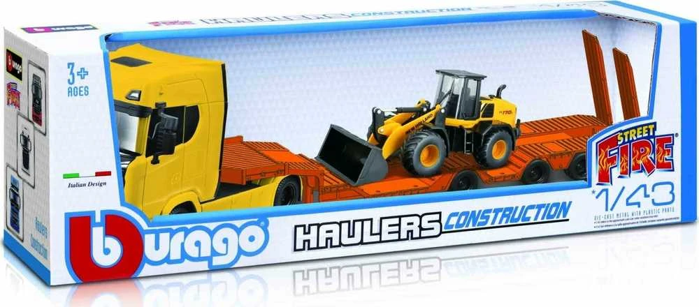 Abeba Žaislinis vilkikas HaulersConstruction BBU 1:43 32312 /32313