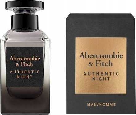 Abercrombie & Fitch Authentic Night Men EDT tualetinis vanduo vyrams, 50 ml