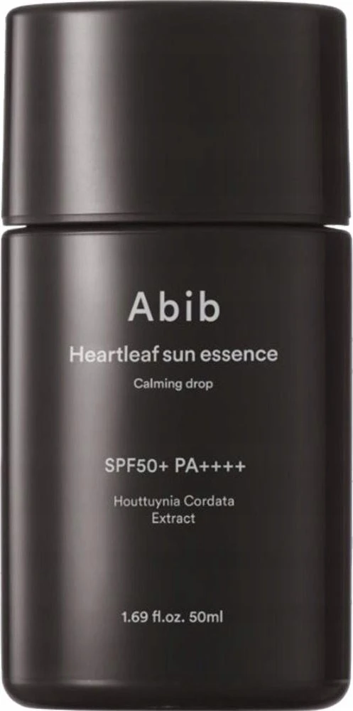 Abib Heartleaf Sun Essence Calming Drop SPF 50+ PA++++ raminantys apsauginiai lašai nuo saulės, 50 ml