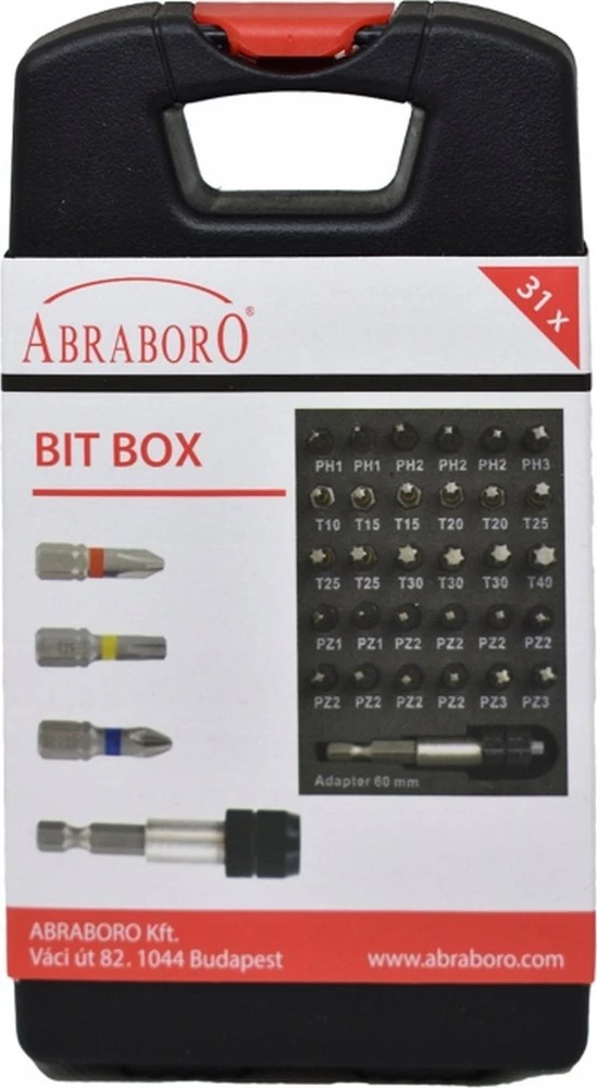 Abraboro antgalių rinkinys [31 vnt.]