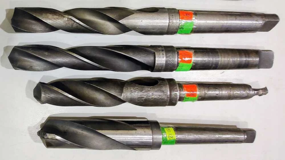 Wiertło Baildon DIN 345 ​​​​RN NWKc 37 mm HSS (F) metalo grąžtas, 344–195 mm (MK4 kotas)