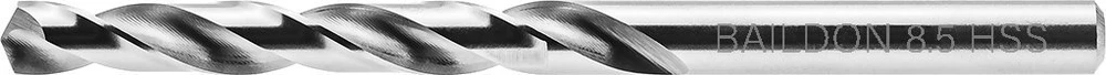 Grąžtas Wiertła „Baildon BASIC DIN 338 RN NWKa“ 8,5 mm metalo grąžtai, HSS (S), 117–75 mm, 5 kartotinis