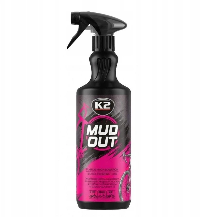 Abs Serwis K2 SKYSČIAI DVIRAČIŲ PLOVIMUI MUD OUT 1L
