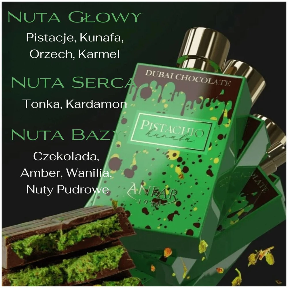 Anfar Pistachio Kunafa PP kvepalai moterims, 80 ml