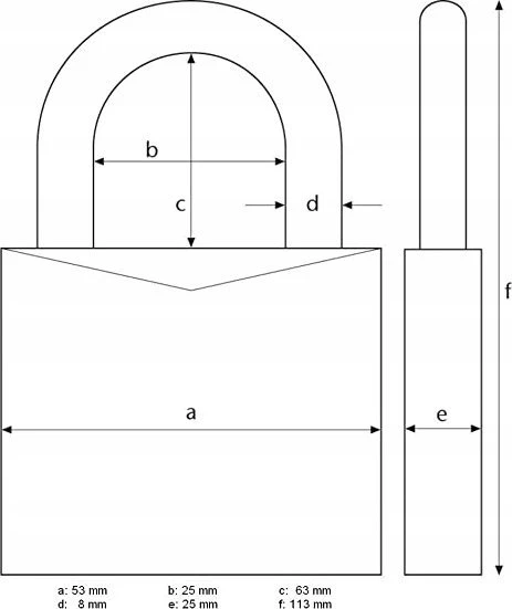 ABUS kombinuotas užraktas SL 5 180IB/50HB63