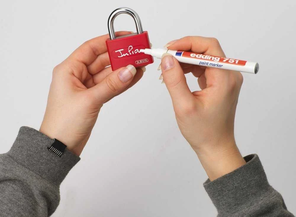 ABUS MyLock T65AL raudonas SL 5
