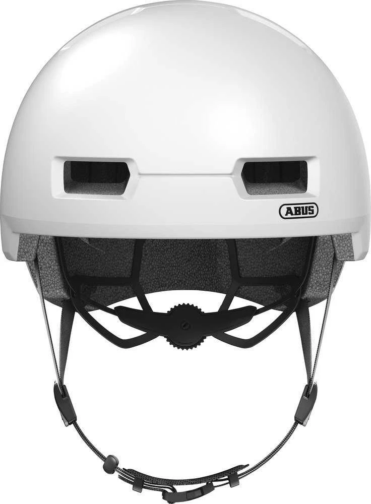 Abus Skurb pearl baltas M 40374 dviračių šalmas