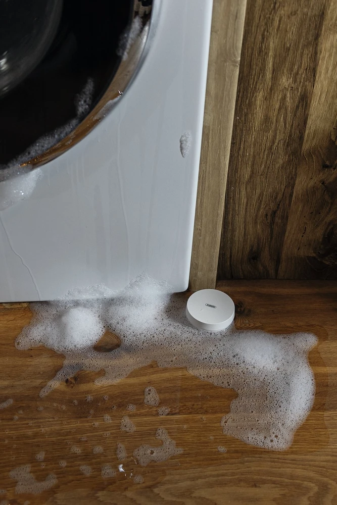 Abus Detektor wody System czujnika i alarmu Bezprzewodowy (FUWM45000)