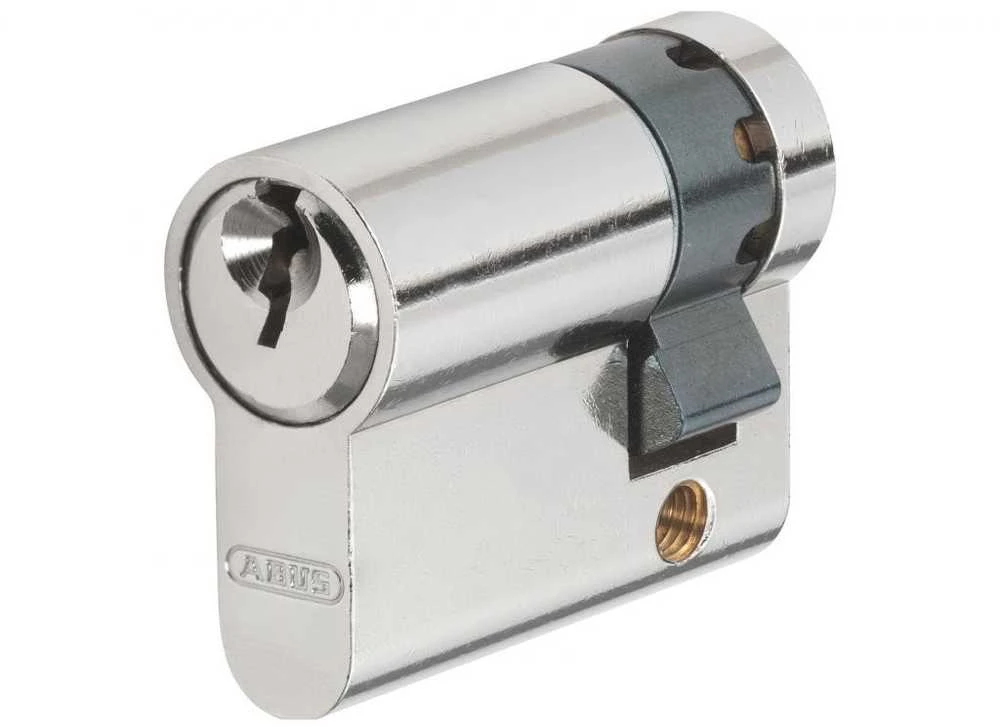 Cilindras Abus E50N, (din) standarto, 40 – 50 mm, pilka