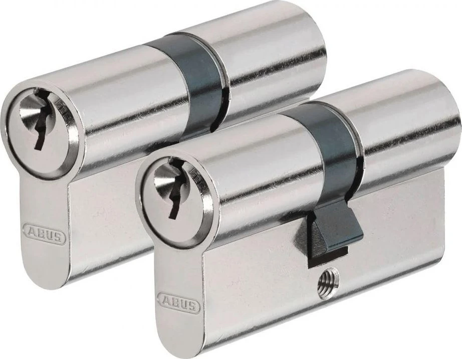 Cilindras Abus E50N, (din) standarto, 35 – 45 mm, pilka