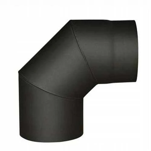 Dūmtraukio alkūnė ABX, 130 mm, 1.5 mm, 90°