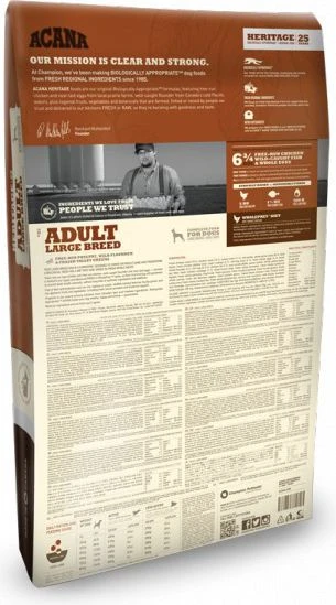 ACANA Dog Adult Didelės veislės 11,4kg