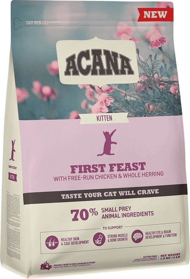 ACANA First Feast Cat sausas maistas katėms (Kitten) 1,8kg