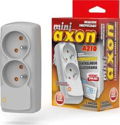 Acar mini CO viršįtampių apsauga, 2 lizdai, pilki (W0269)