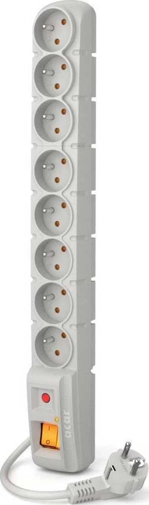 ACAR S8 Juodas 8 AC outlet(s) 230 V 1,5m