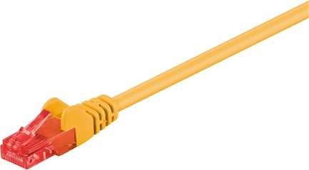 Goobay Kabelis LAN Patchcord CAT 6 U/UTP Geltonas 2m