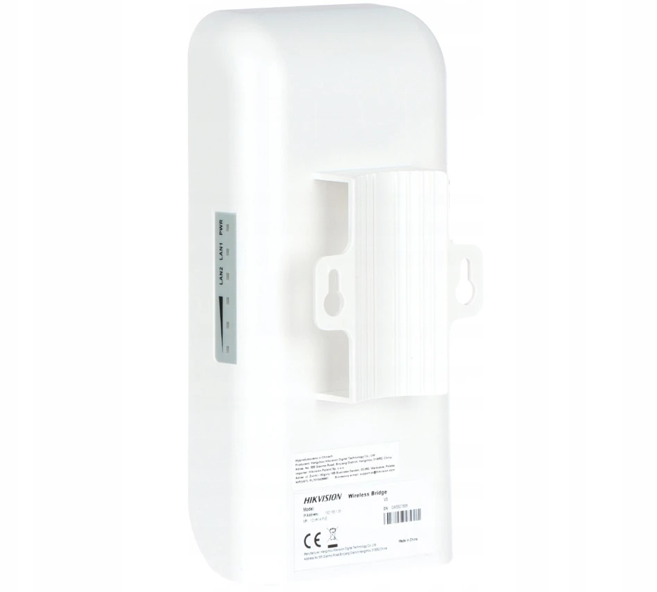Maršrutizatorius Belaidis LAN siųstuvas Hikvision DS-3WF02C-5AC/O(V3) (5GHz, 867Mbps, 5km)