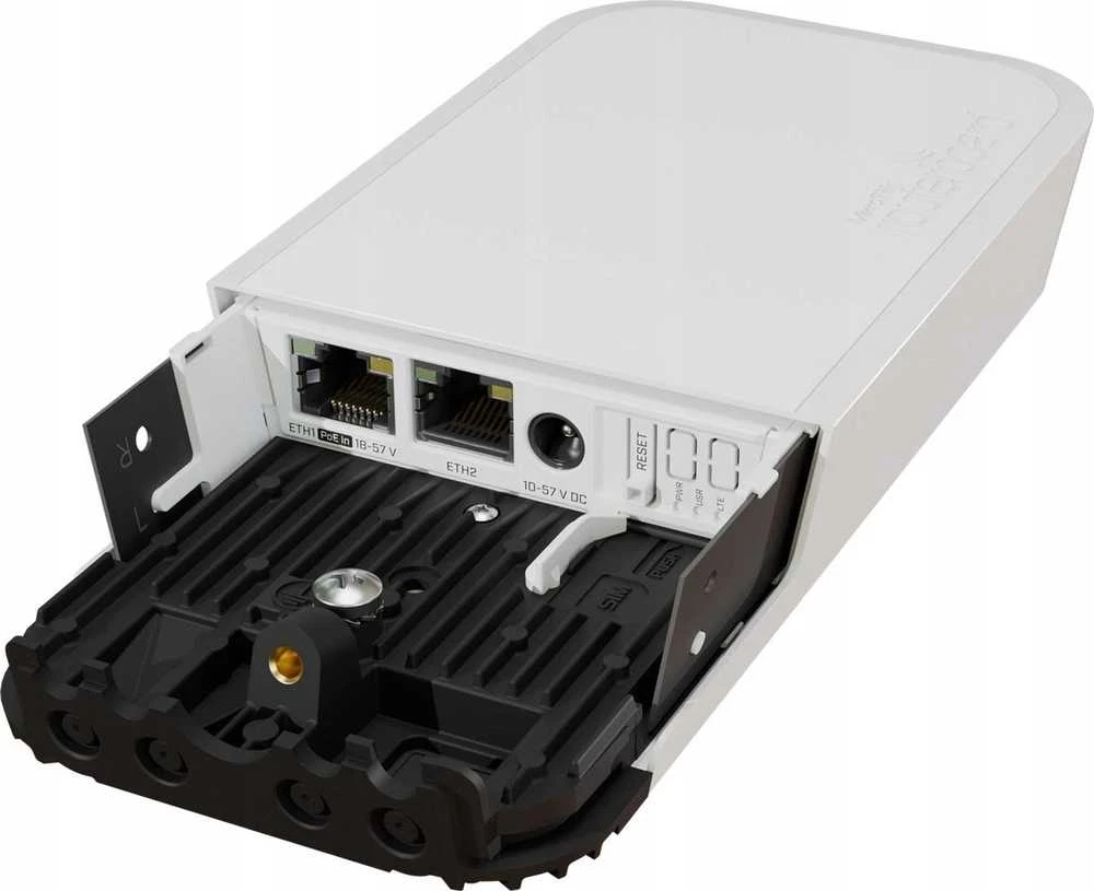 Maršrutizatorius „MikroTik“ | wAP ac LTE rinkinys su „RouterOS L4“ licencija, tarptautine versija | 802.11ac | 10/100/1000 Mbit/s | Ethernet LAN (RJ-45) jungtys 2 | Tinklo palaikymas: ne